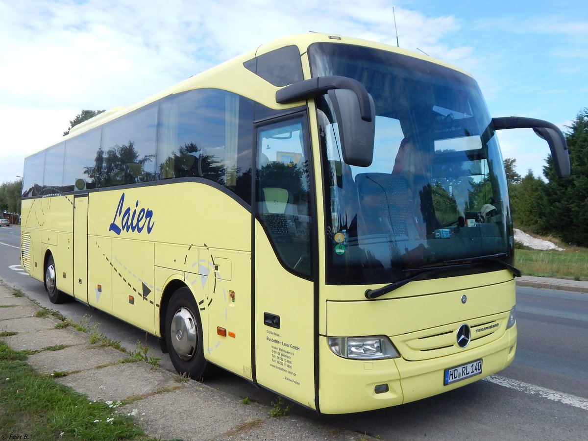 Mercedes Tourismo von Laier aus Deutschland in Roez.