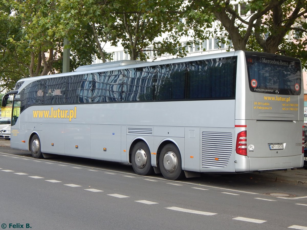 Mercedes Tourismo von Lutur aus Polen in Berlin.