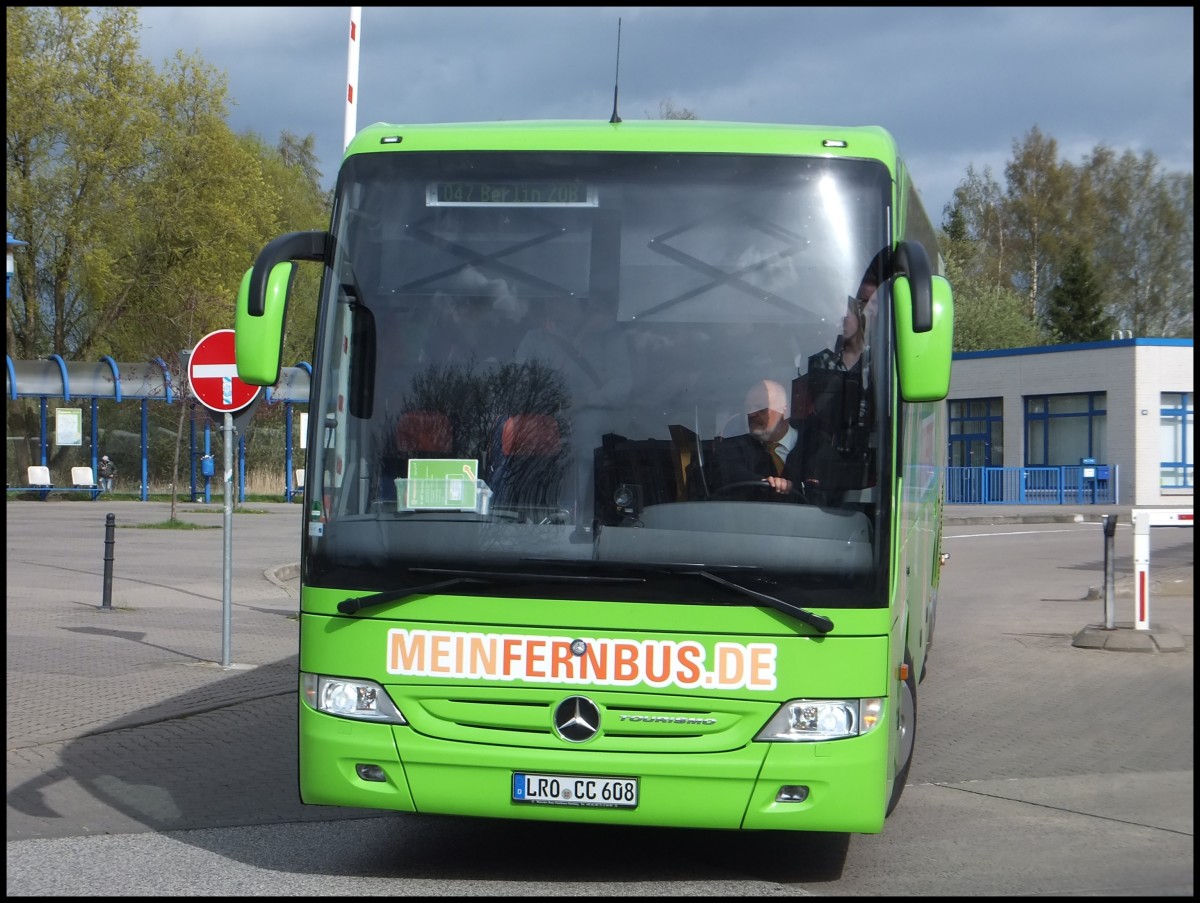 Mercedes Tourismo von MeinFernBus/Joost's aus Deutschland in Rostock.