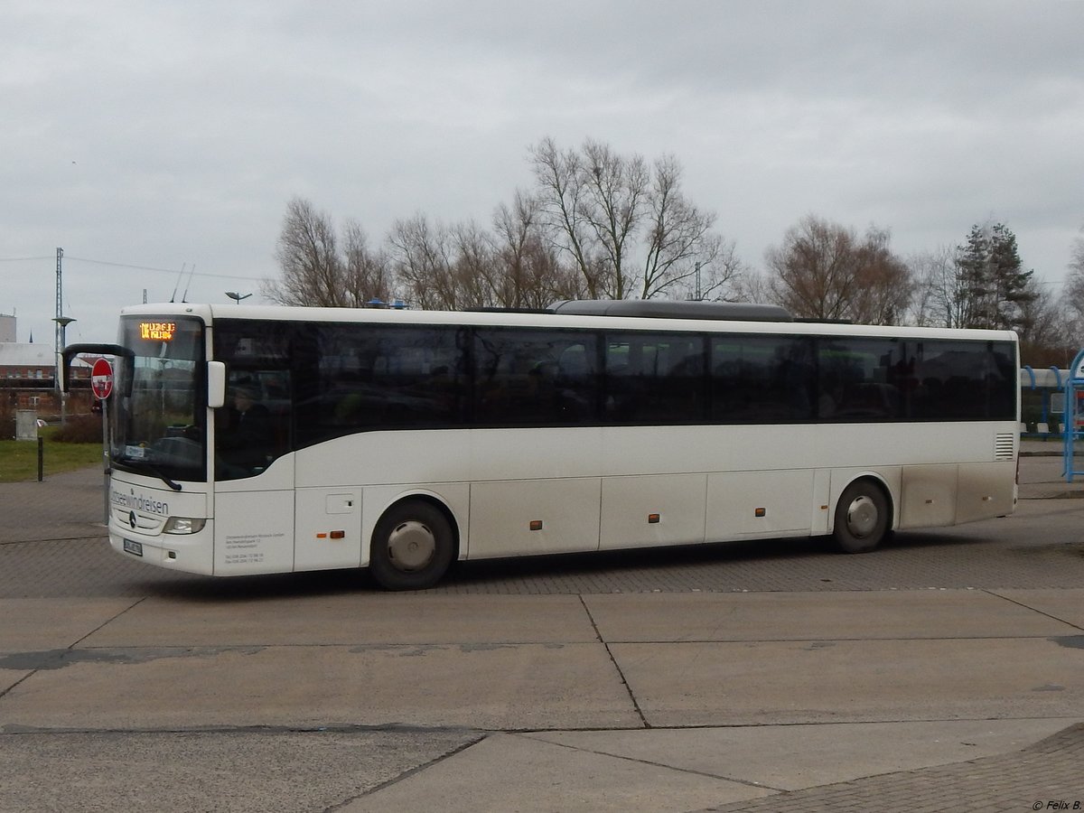 Mercedes Tourismo von Ostseewindreisen (ex Rabastens-Tourisme/F) aus Deutschland in Rostock.