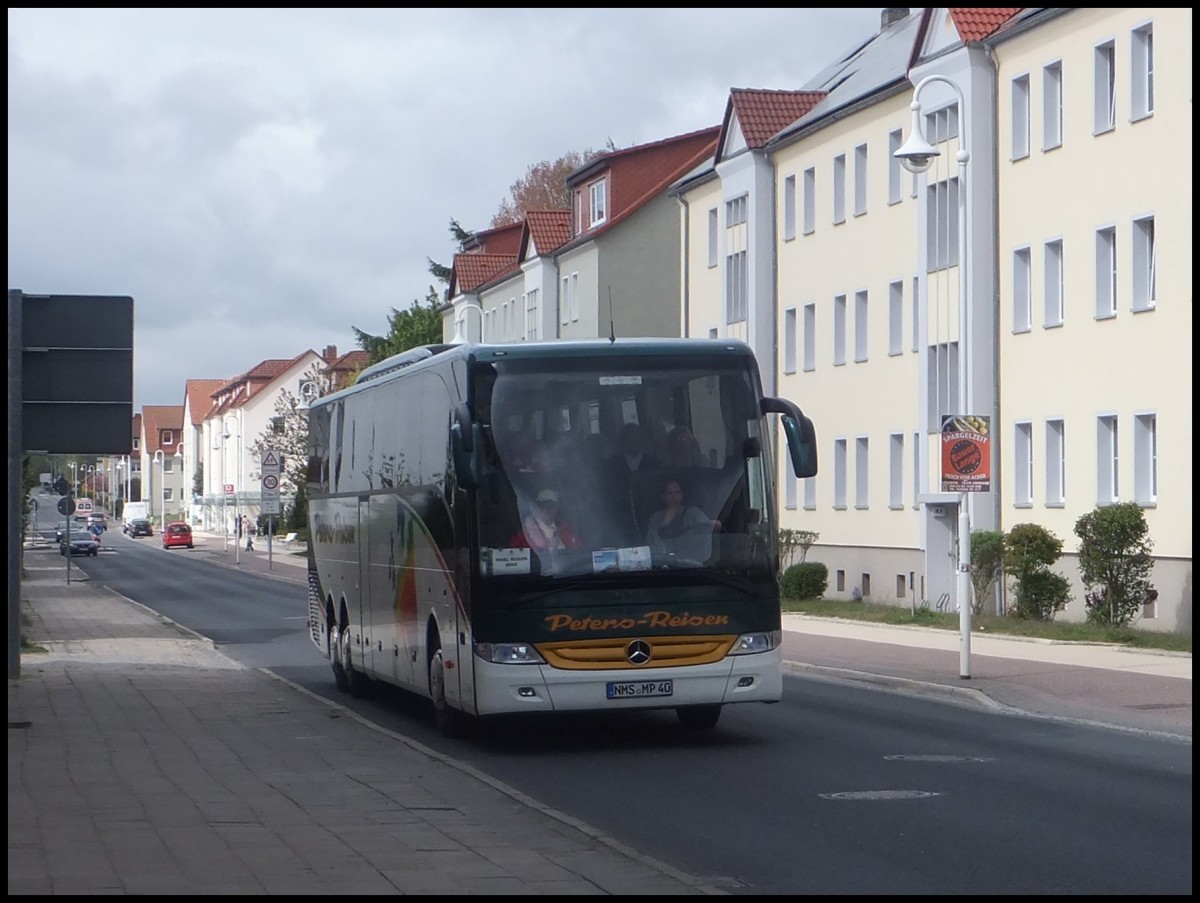 Mercedes Tourismo von Peters-Reisen aus Deutschland in Sassnitz.