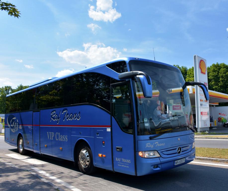 Mercedes Tourismo von Raf Trans aus PL 06/2017 in Krems.