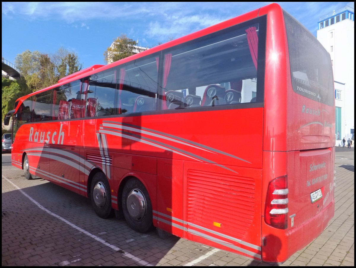 Mercedes Tourismo von Rausch aus Deutschland im Stadthafen Sassnitz.