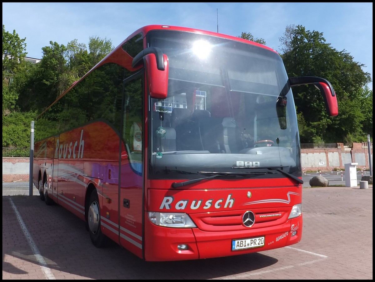 Mercedes Tourismo von Rausch aus Deutschland im Stadthafen Sassnitz.