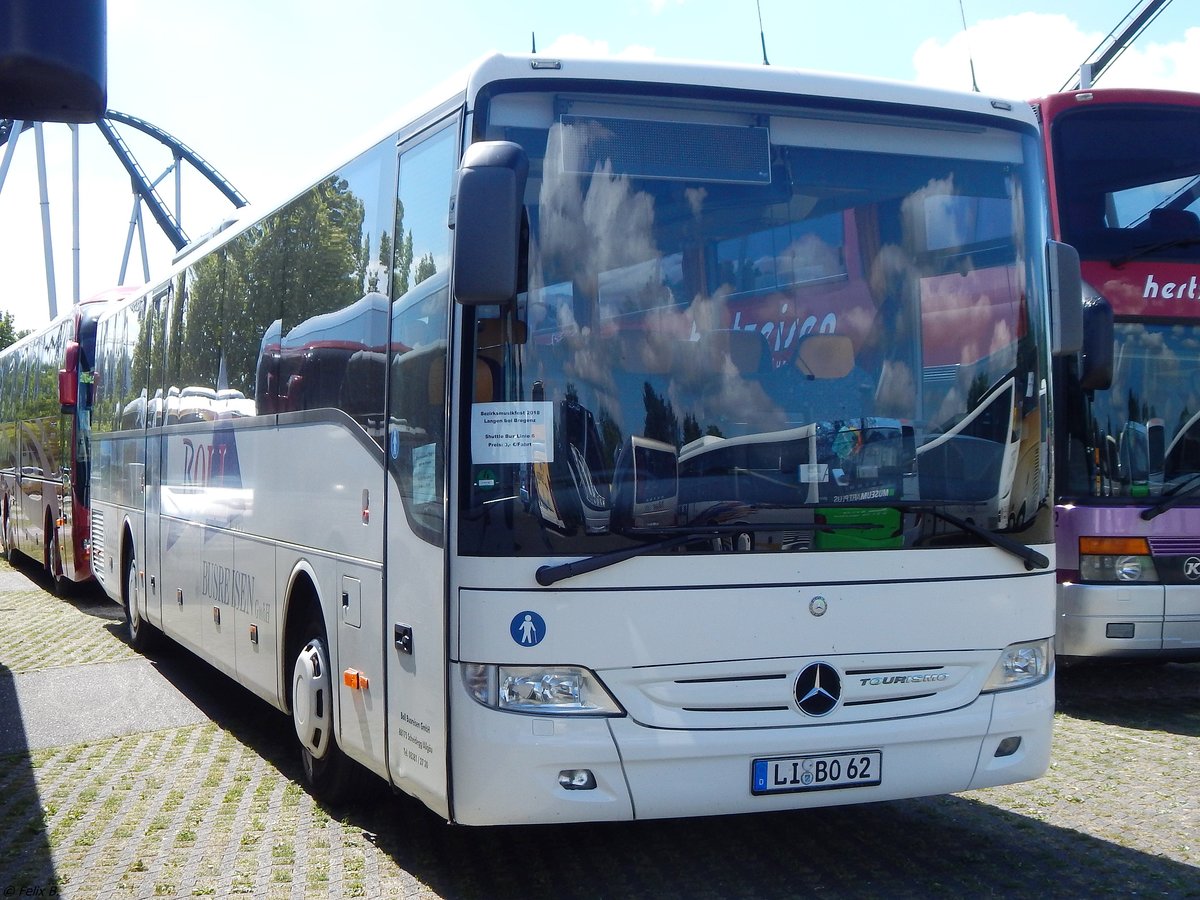 Mercedes Tourismo RH von Boll aus Deutschland am Europapark Rust.