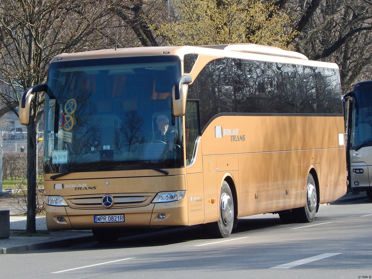 Mercedes Tourismo von Sekar Trans aus Polen in Berlin.