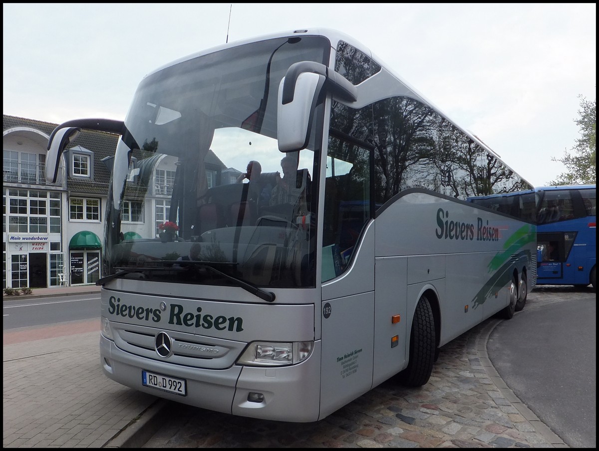 Mercedes Tourismo von Sievers Reisen aus Deutschland in Binz.