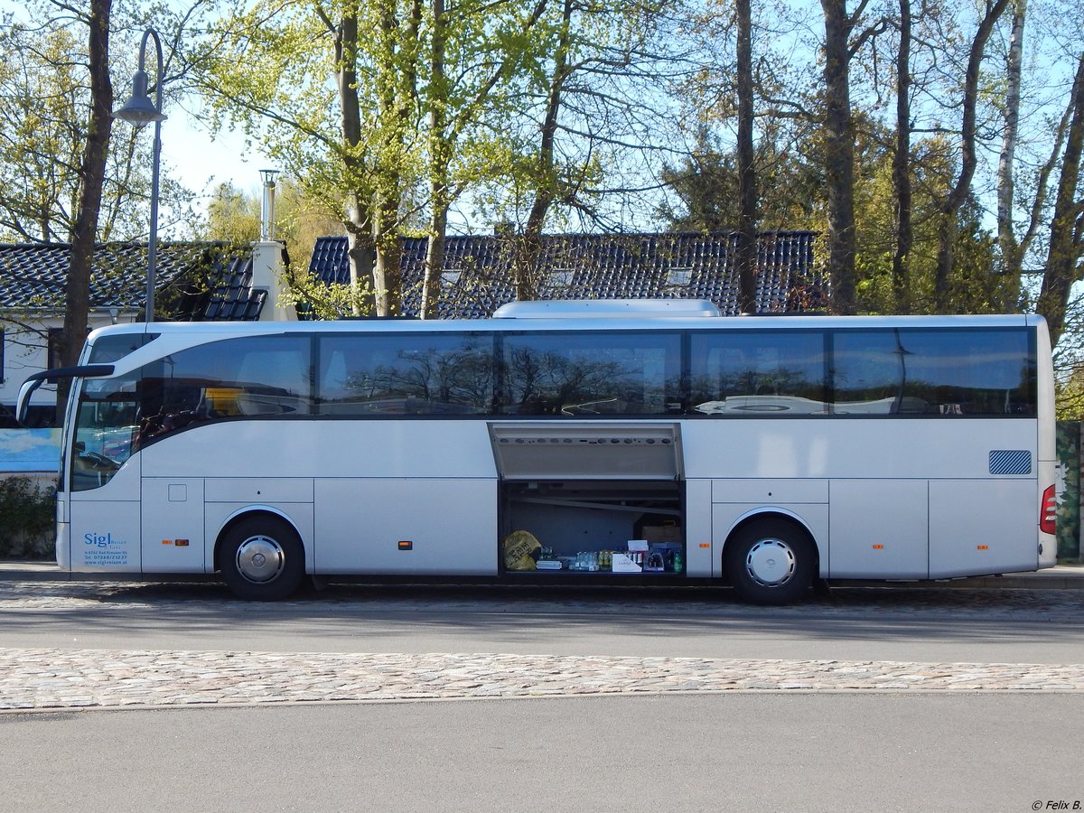 Mercedes Tourismo von Sigl Reisen aus Österreich in Binz.