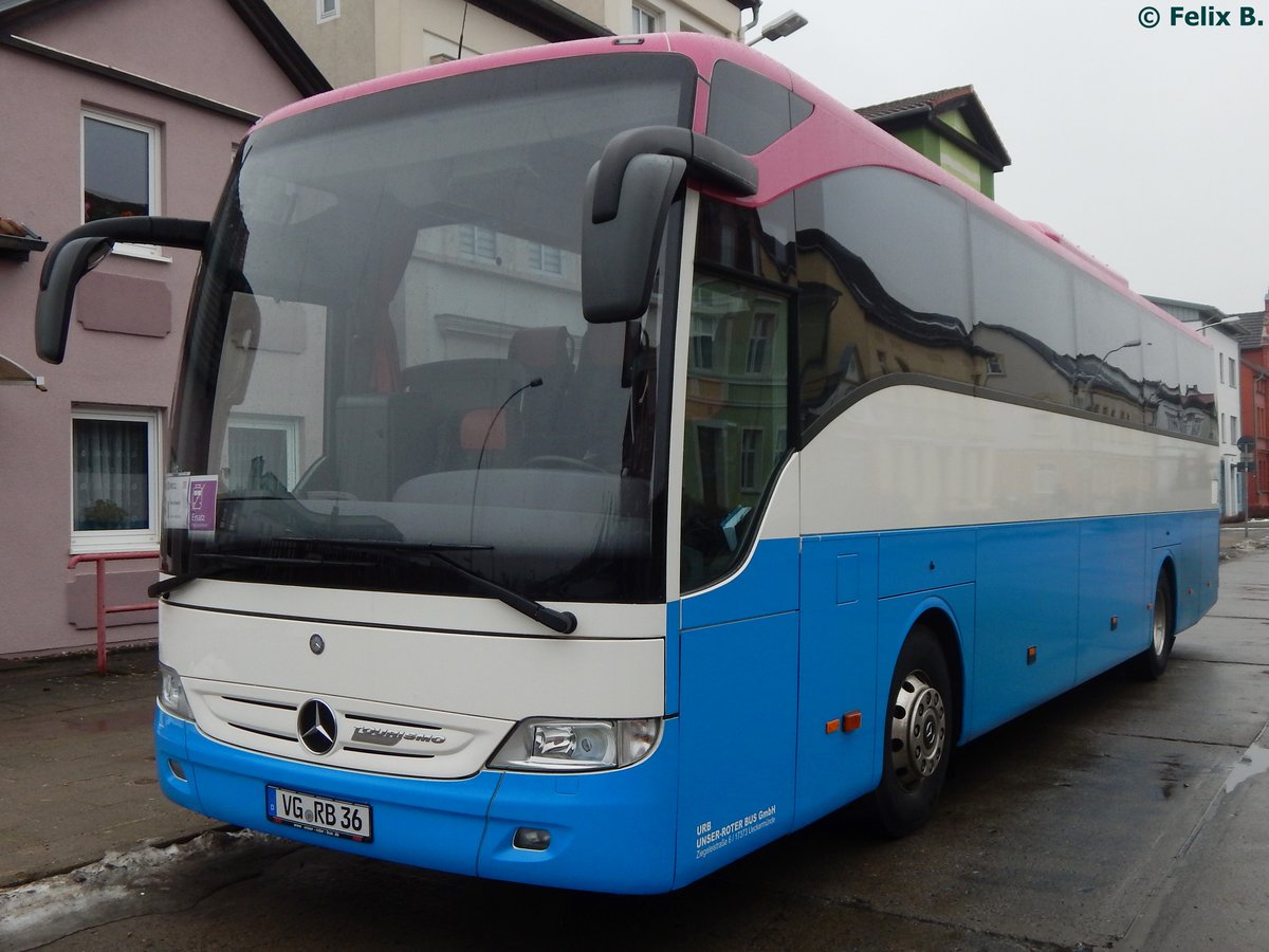 Mercedes Tourismo von URB aus Deutschland in Neubrandenburg.