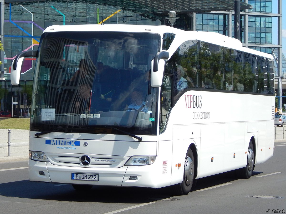 Mercedes Tourismo von Vip-Bus-Service/Minex aus Deutschland in Berlin. 