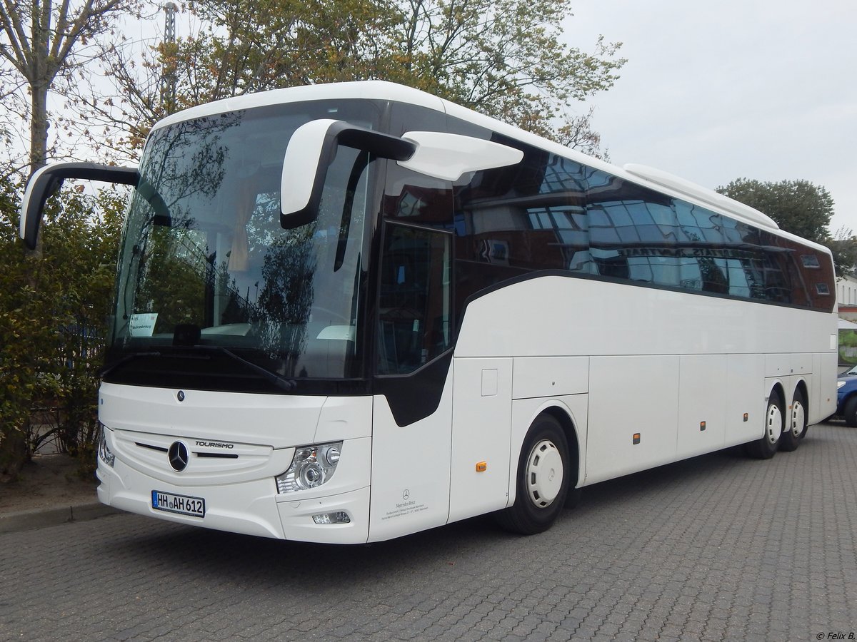 Mercedes Tourismo Vorführwagen aus Deutschland in Neubrandenburg.