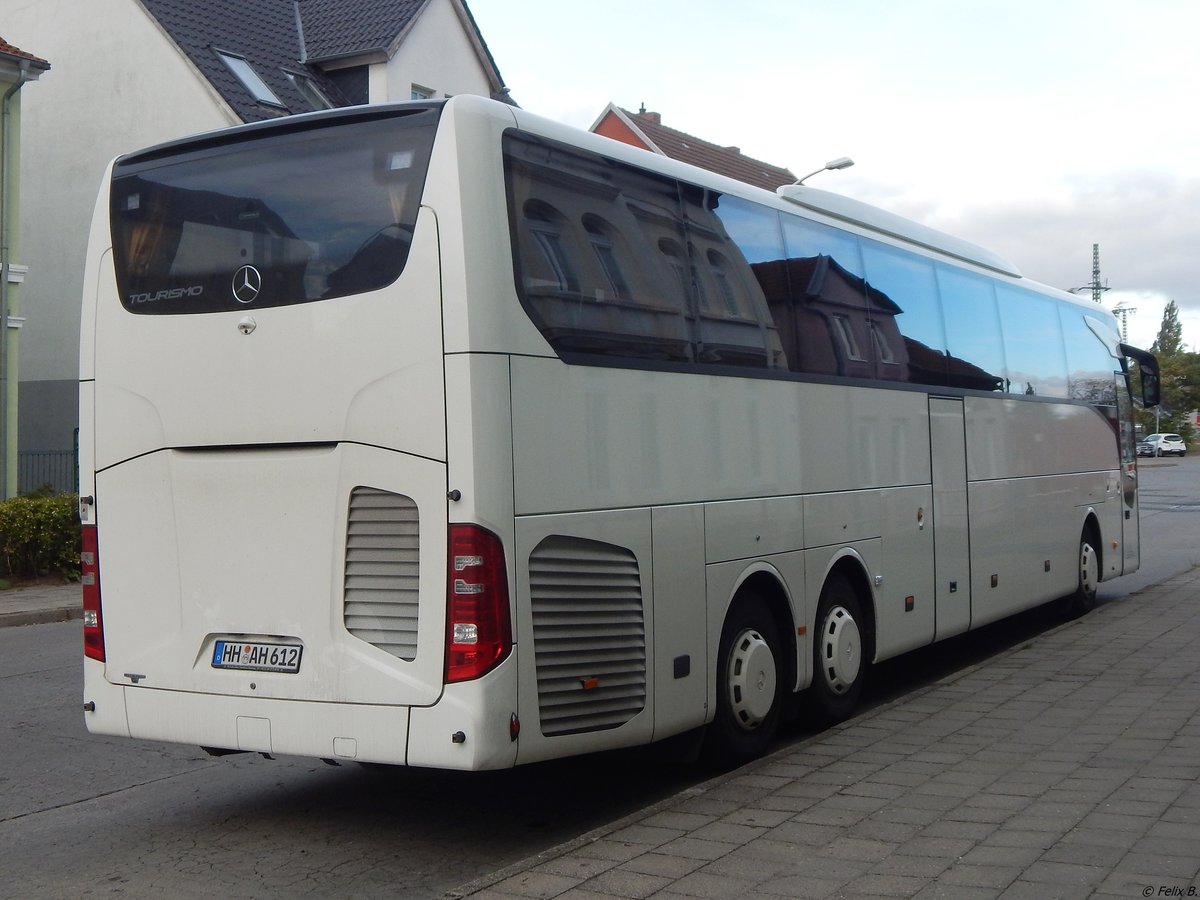 Mercedes Tourismo Vorführwagen aus Deutschland in Neubrandenburg.