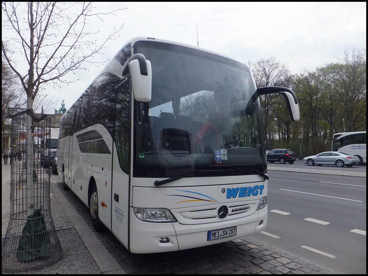 Mercedes Tourismo von Weigt aus Deutschland in Berlin.