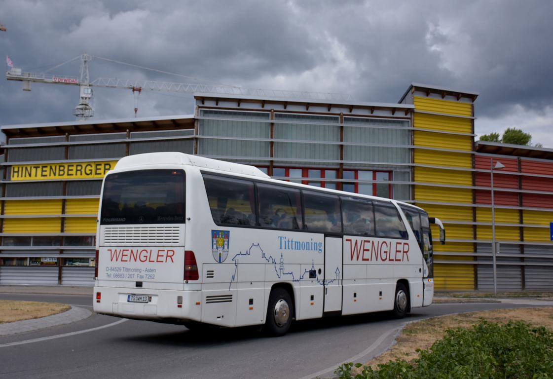 Mercedes Tourismo von Wengler Reisen aus der BRD 2017 in Krems.