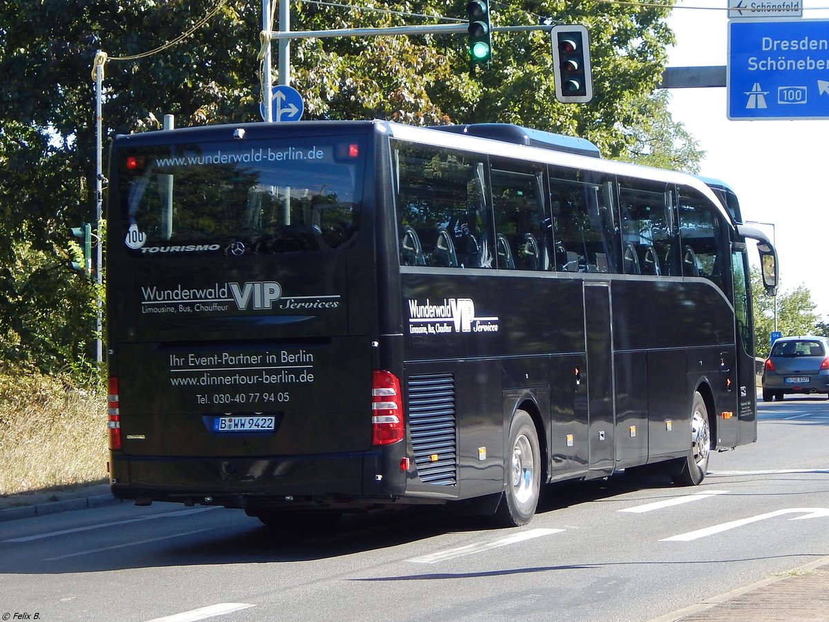 Mercedes Tourismo von Wunderwald aus Deutschland in Berlin. 