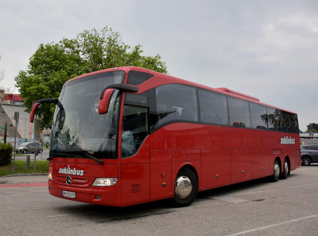 Mercedes Tourismo von Zuklin Bus aus N.. 2018 in Krems.