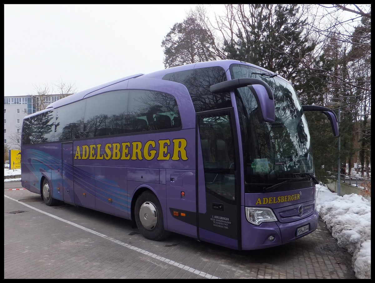 Mercedes Travego von Adelsberger aus Deutschland in Binz.