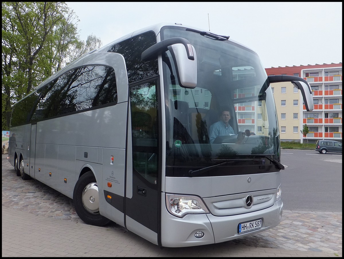 Mercedes Travego aus Deutschland in Binz.