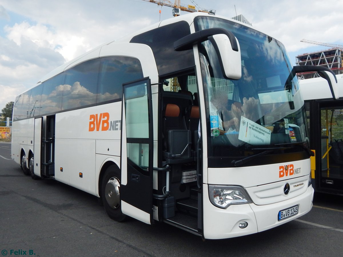 Mercedes Travego von BVB.net aus Deutschland in Berlin.