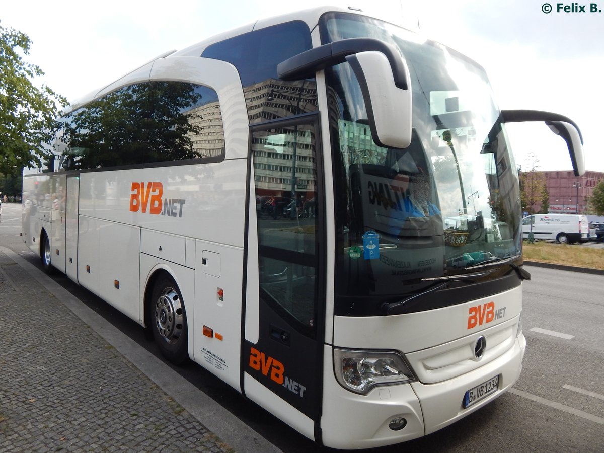 Mercedes Travego von BVB.net aus Deutschland in Berlin.