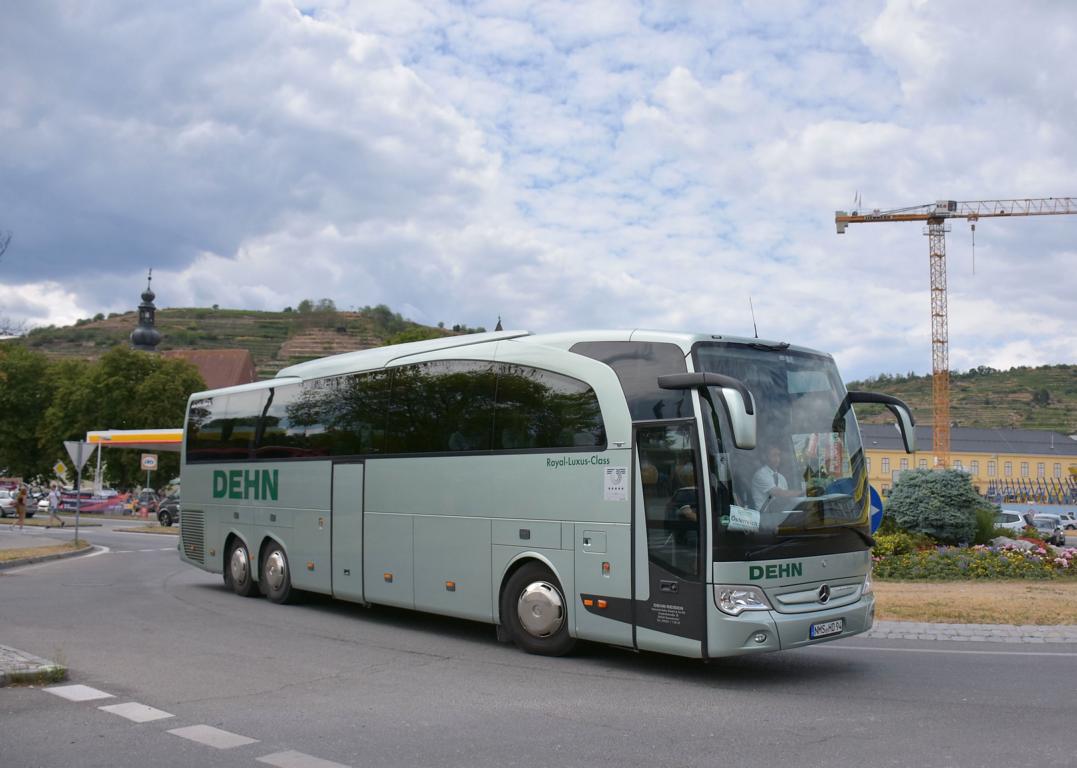 Mercedes Travego von Dehn Reisen aus der BRD 2017 in Krems.