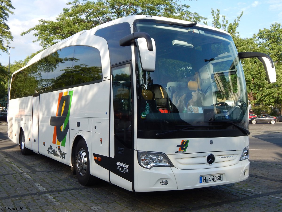 Mercedes Travego von Ettenhuber Deutschland in Berlin.