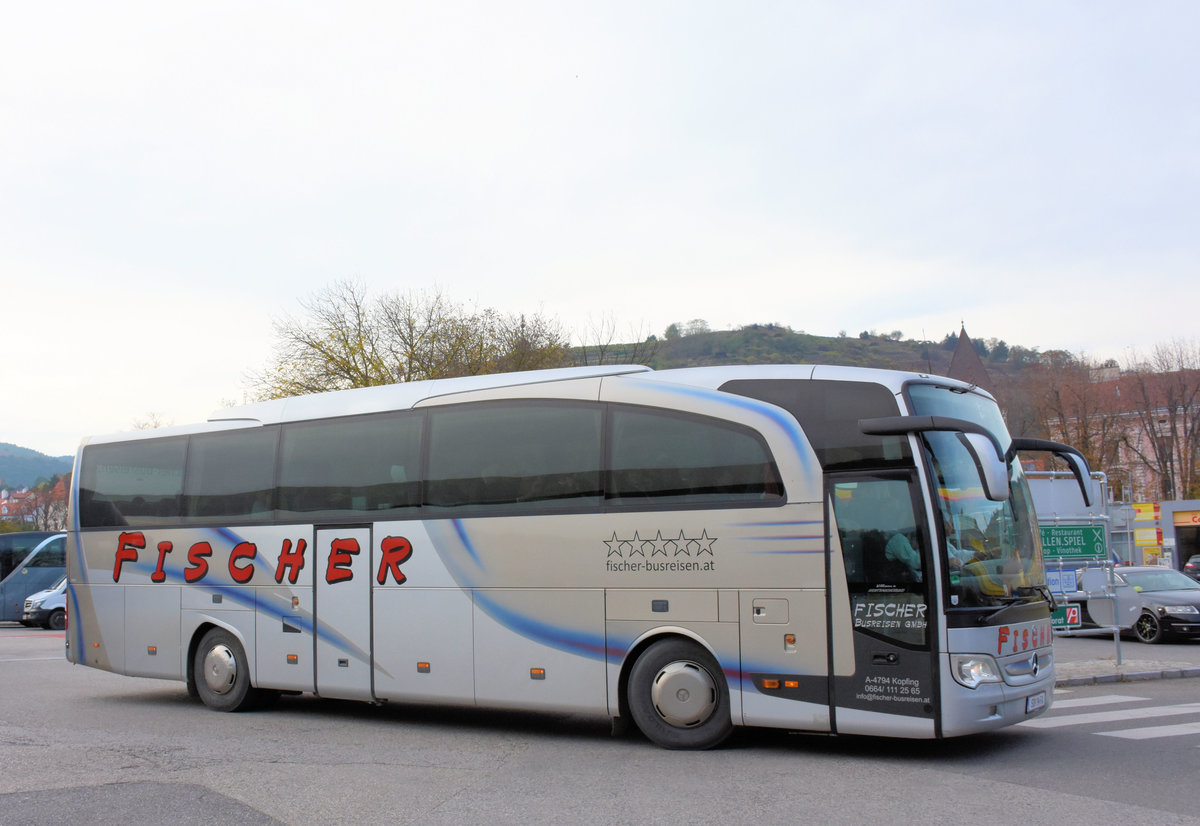 Mercedes Travego von FISCHER Busreisen aus sterreich in Krems.