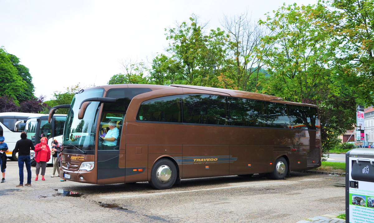 Mercedes Travego von Fritz Reisen aus der BRD in Krems.