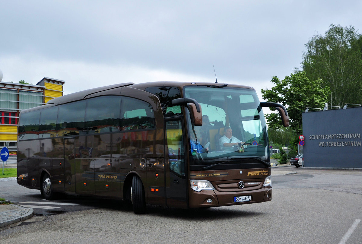 Mercedes Travego von Fritz Reisen aus der BRD in Krems.