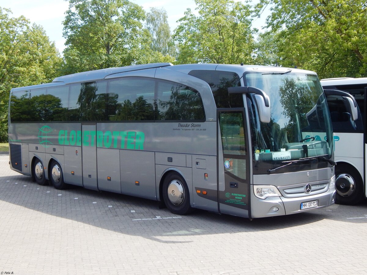 Mercedes Travego von Globetrotter aus Deutschland in Waren.