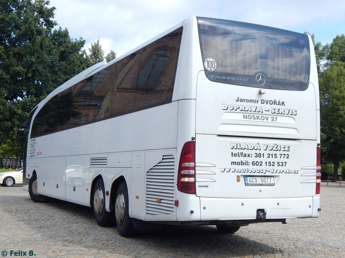 Mercedes Travego von Jaromír Dvořák - Doprava-Servis aus Tschechien in Potsdam.