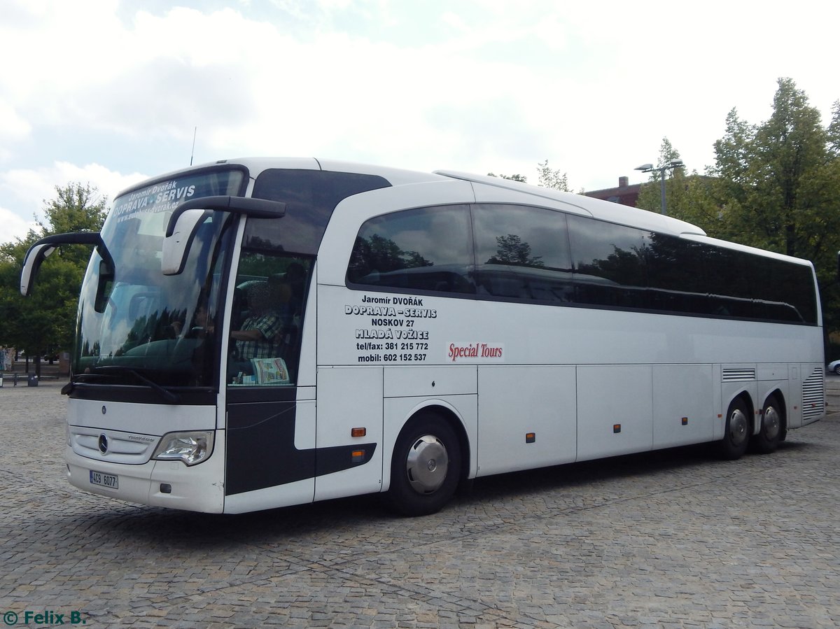 Mercedes Travego von Jaromír Dvořák - Doprava-Servis aus Tschechien in Potsdam.