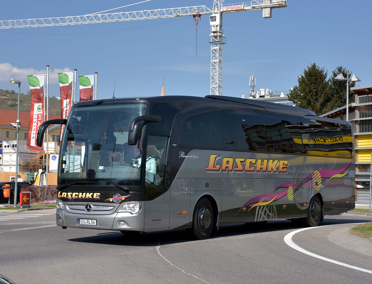 Mercedes Travego von Laschke Reisen aus der BRD in Krems.