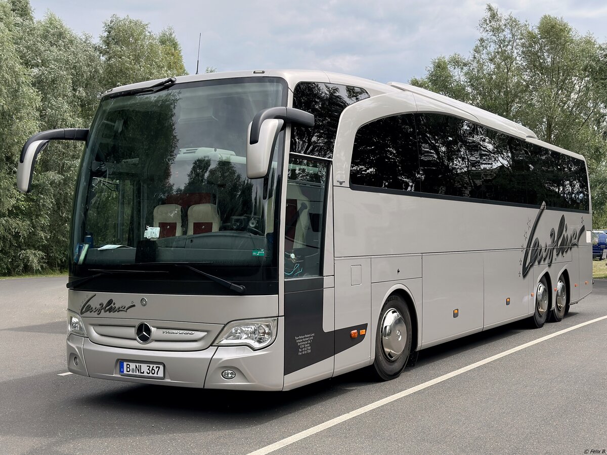 Mercedes Travego von Lenz Tour - Retour Reisen aus Deutschland in Plau am See. 