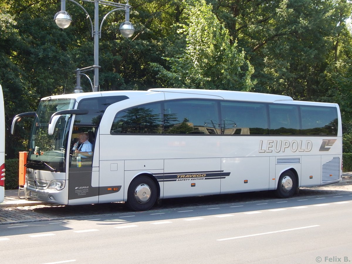 Mercedes Travego von Leupold aus Deutschland in Berlin.