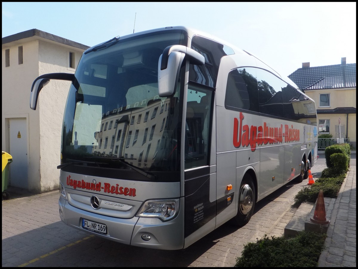 Mercedes Travego von Neubauer/Vagabund-Reisen aus Deutschland in Sassnitz.