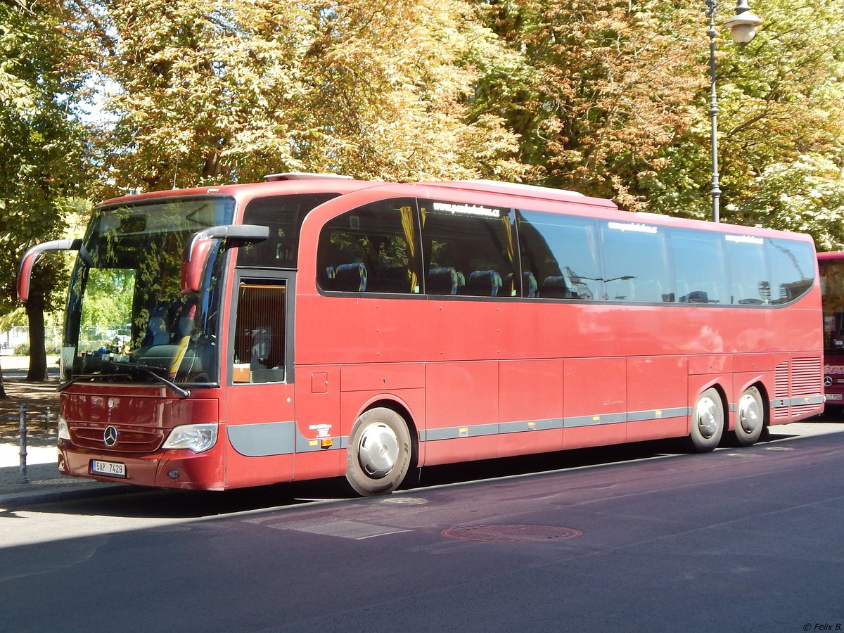 Mercedes Travego von Pavel Pazderka aus Tschechien in Berlin.