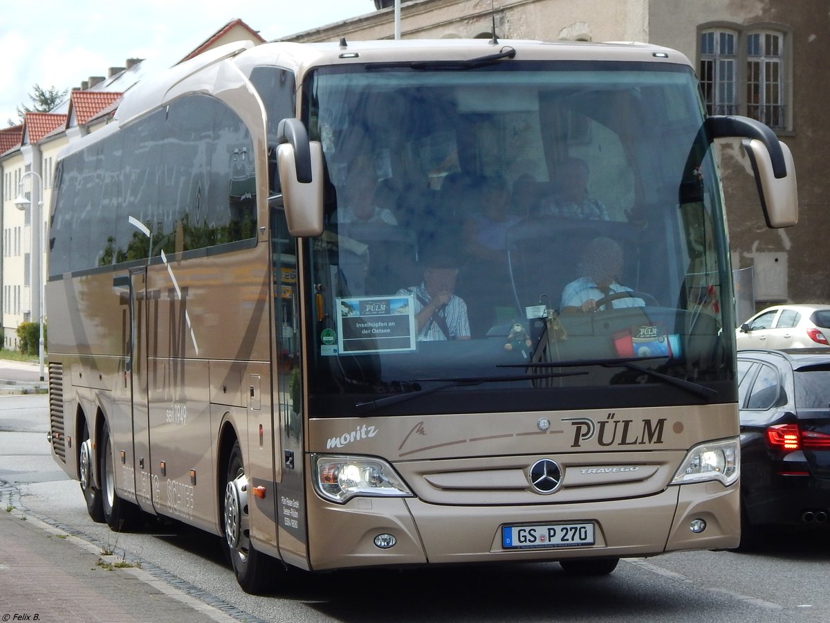 Mercedes Travego von Pülm aus Deutschland in Sassnitz.