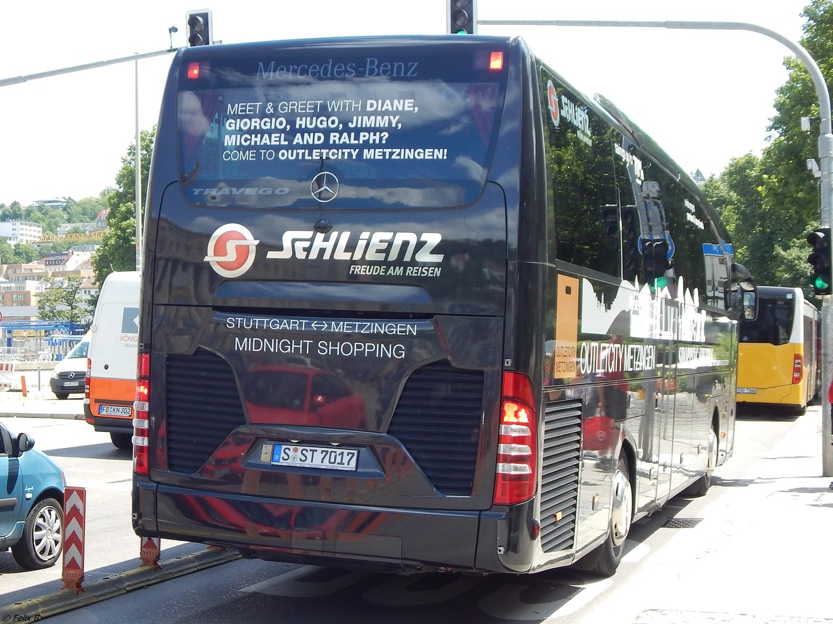 Mercedes Travego von Schlienz aus Deutschland in Stuttgart.