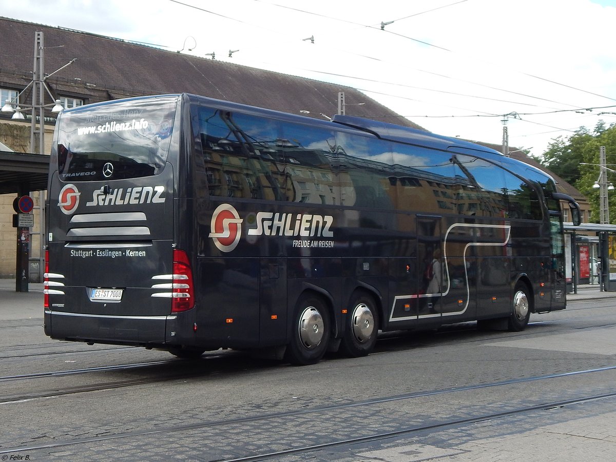 Mercedes Travego von Schlienz aus Deutschland in Karlsruhe.