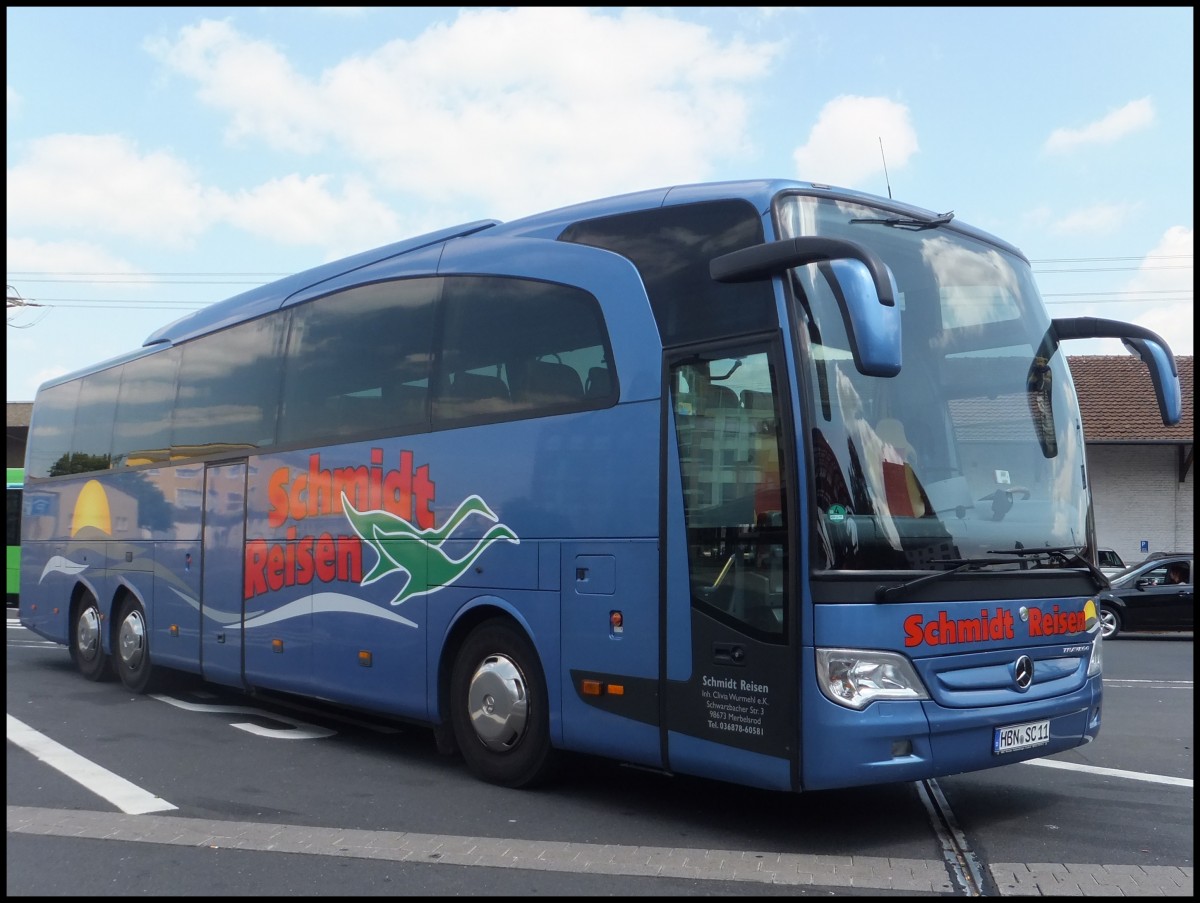 Mercedes Travego von Schmidt Reisen aus Deutschland in Fulda.