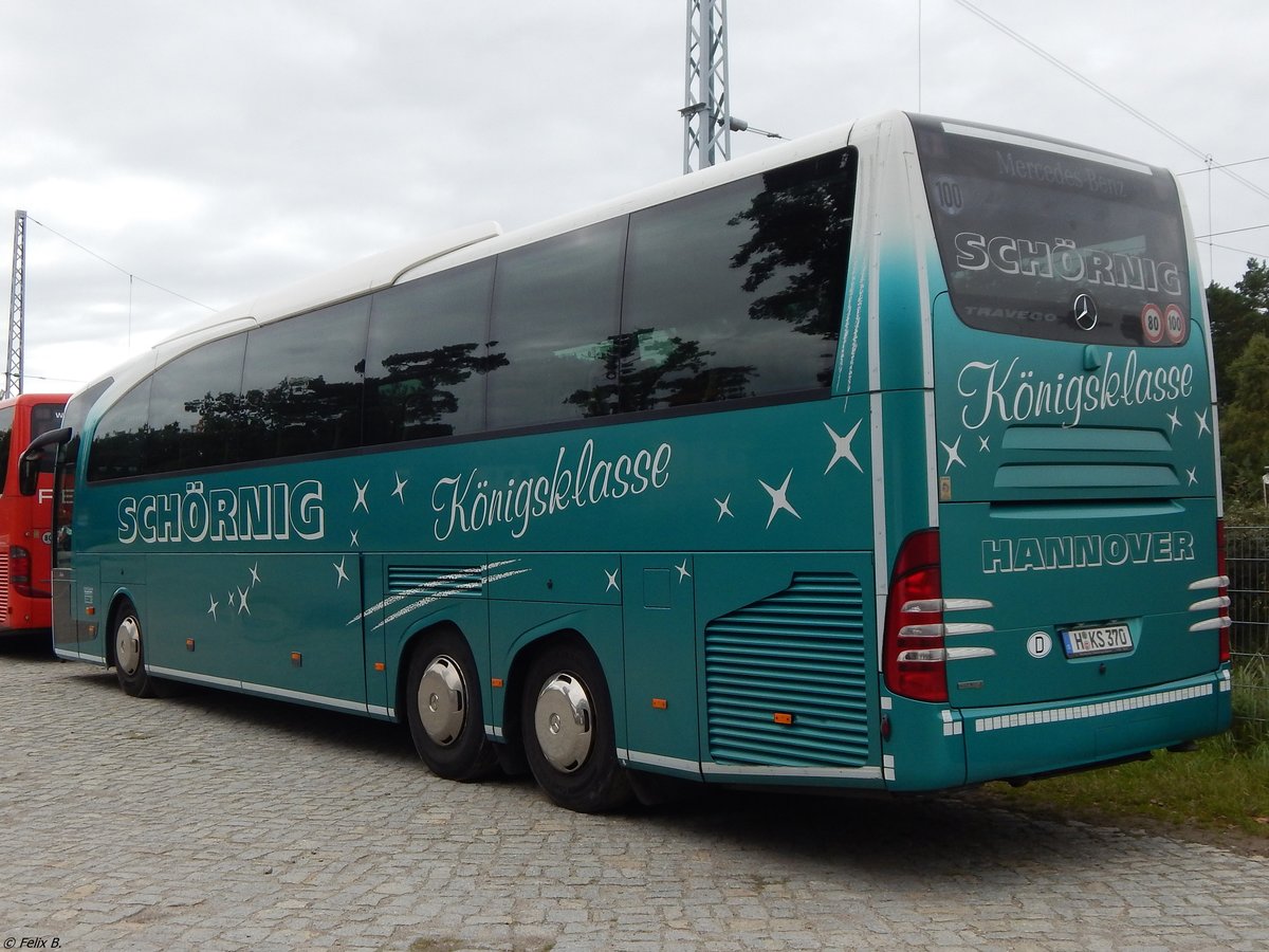 Mercedes Travego von Schörnig aus Deutschland in Binz.