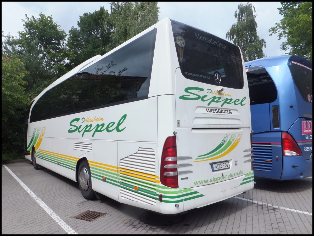 Mercedes Travego von Sippel aus Deutschland in Binz.