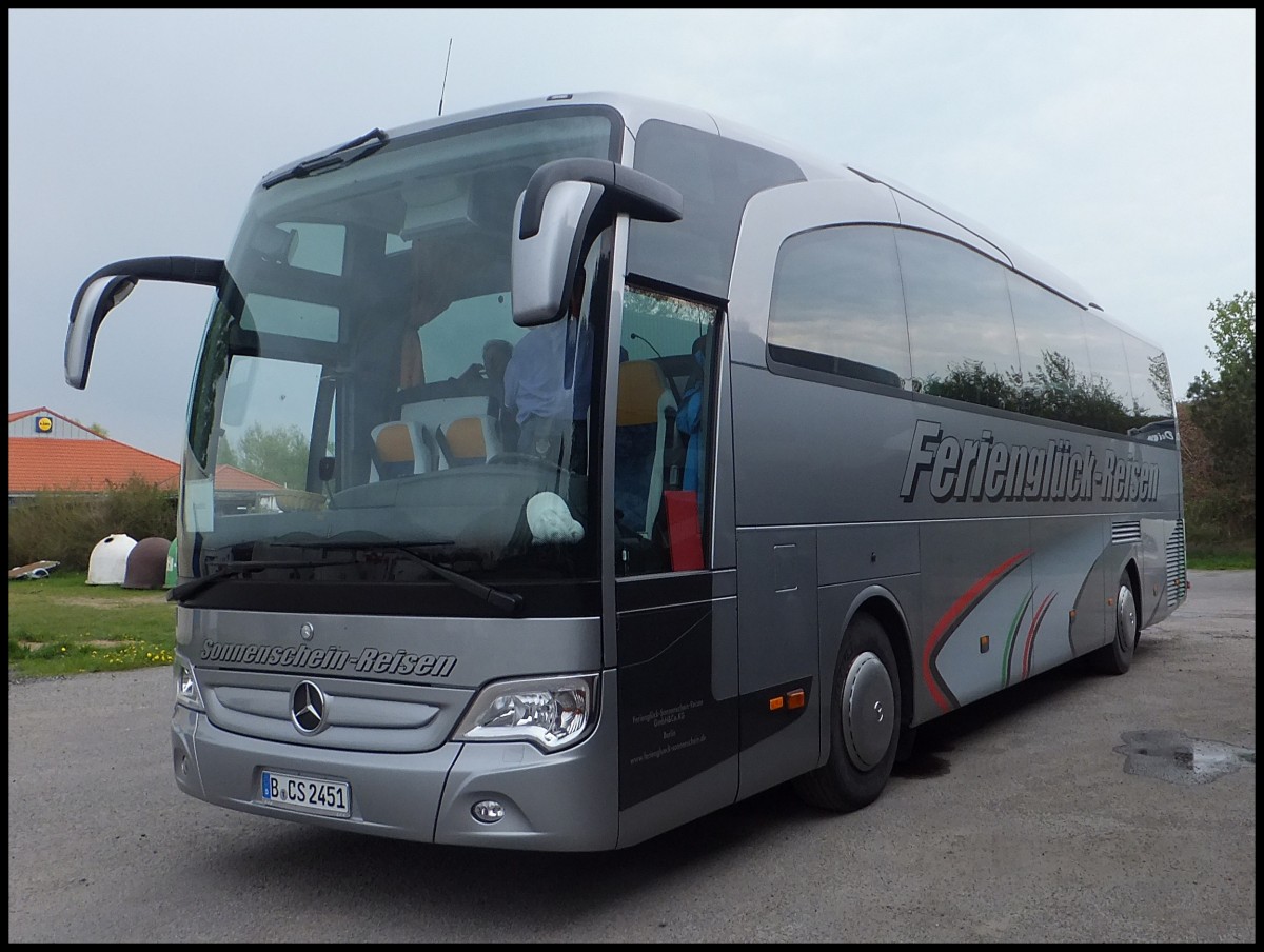 Mercedes Travego von Sonnenschein-Reisen aus Deutschland in Binz.