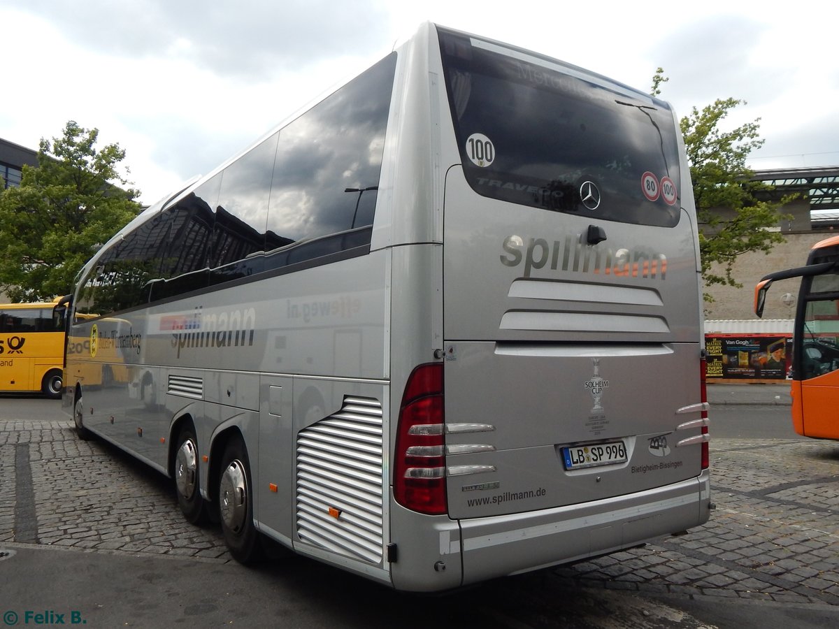 Mercedes Travego von Spillmann aus Deutschland in Berlin.