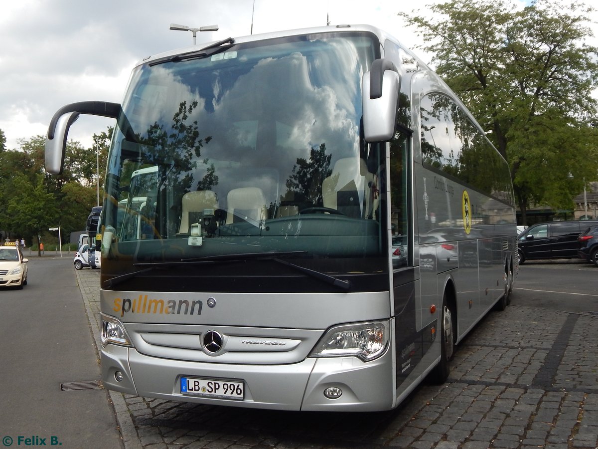 Mercedes Travego von Spillmann aus Deutschland in Berlin.