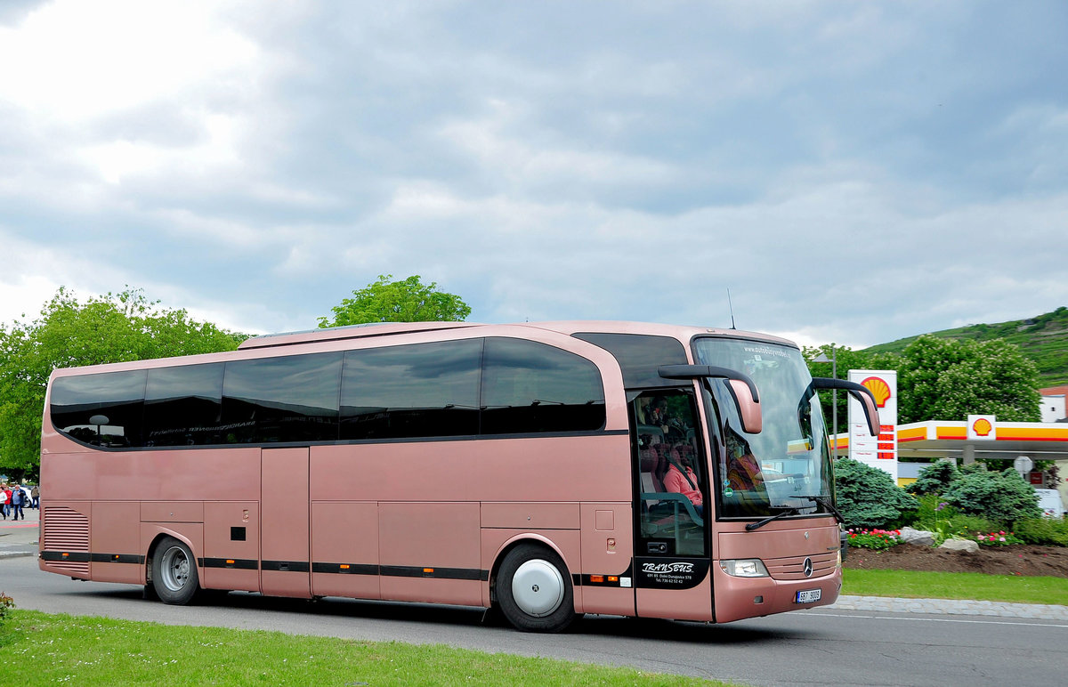 Mercedes Travego von Trans Bus aus der CZ in Krems.