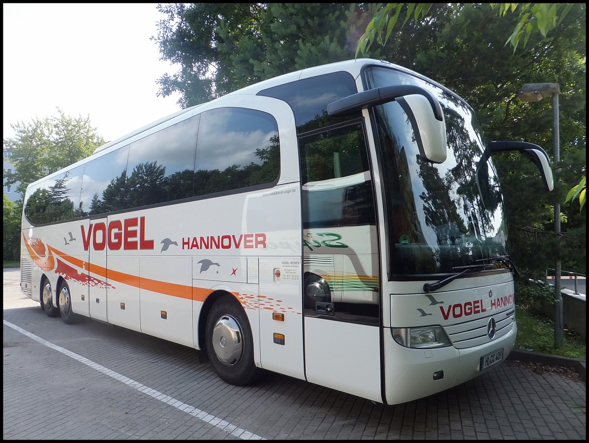 Mercedes Travego von Vogel aus Deutschland in Binz. 