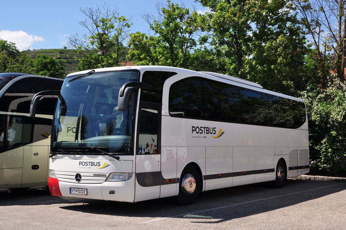 Mercedes Travego,Postbus der BB in Krems gesehen.