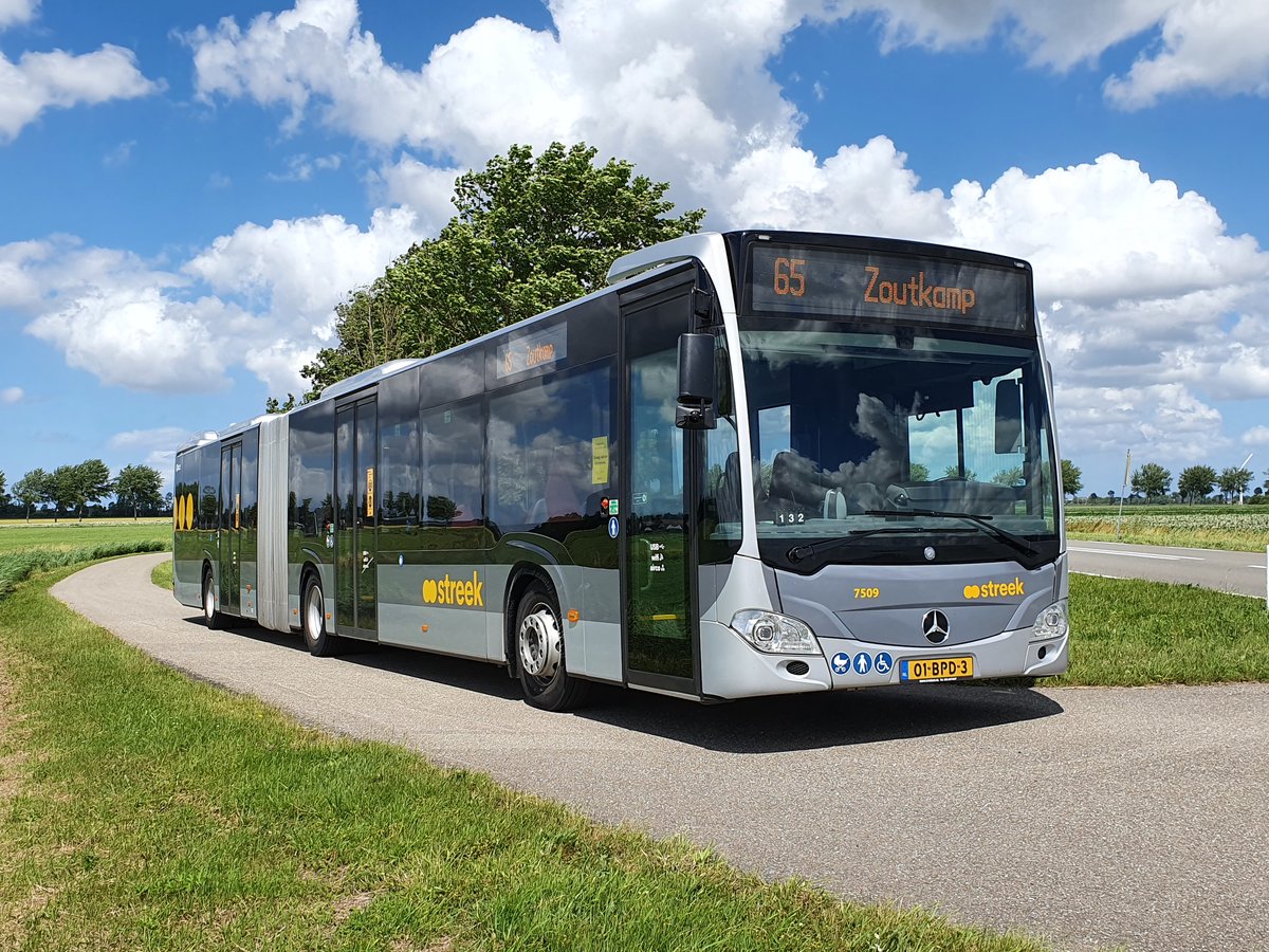 Midhalm . 2020-06-28 . Qbuzz . 7509 (7501-7522) . 01-BPD-3 . 2019 . Mercedes-Benz . O530GÜ Citaro